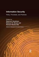 Information Security: Policy, Processes, and Practices 1138679453 Book Cover