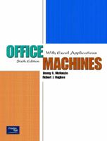 Office Machines: With Excel Applications (6th Edition) 0130486884 Book Cover