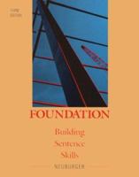 Foundation: Building Sentence Skills 039535028X Book Cover