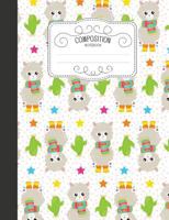 Composition Notebook: Kawaii Wide Ruled Comp Books for School - Alpaca My Things 1797702688 Book Cover