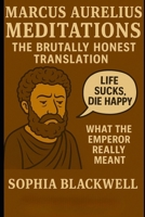 Marcus Aurelius: Meditations - The Brutally Honest Translation: What the Emperor Really Meant (Life Sucks, Die Happy) (Cogito Ergo Nope) B0F8B5H8PT Book Cover