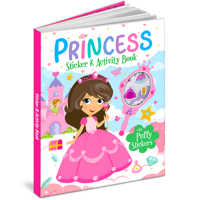 Princess Sticker & Activity Book - Puffy Stickers 9376897897 Book Cover