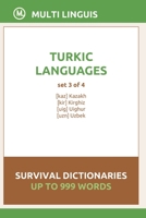 Turkic Languages Survival Dictionaries B0948N68YR Book Cover