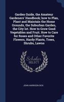 Garden guide 9354003575 Book Cover