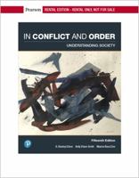 In Conflict and Order: Understanding Society 0205376223 Book Cover
