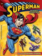 Superman Classic: The Superman Reusable Sticker Book 006188538X Book Cover