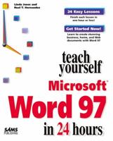Sams Teach Yourself Microsoft Word 97 in 24 Hours 0672311151 Book Cover