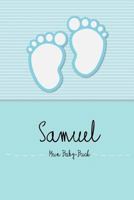 Samuel - Mein Baby-Buch: Personalisiertes Baby Buch für Samuel, als Elternbuch oder Tagebuch, für Text, Bilder, Zeichnungen, Photos, ... (German Edition) 1090319339 Book Cover