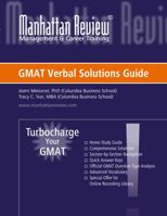 Manhattan Review Turbocharge Your GMAT: Verbal Solutions Guide 0978843533 Book Cover