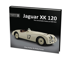 Jaguar XK120: The story of an undercover XK 1907085807 Book Cover