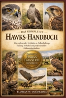 DAS KOMPLETTE HAWKS-HANDBUCH: Ein umfassender Leitfaden zu Falkenhaltung, Training, Verhalten und professionellen Falknereitechniken (German Edition) B0GHLNX153 Book Cover