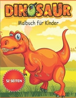 Dinosaur Malbuch f�r Kinder: 100 Dinosaurier-Malbuch f�r Kinder B08L7JLK6Q Book Cover