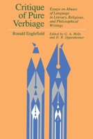 Critique of Pure Verbiage 0812691083 Book Cover
