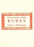 Anglo-Saxon Verse Runes 0947992944 Book Cover