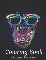 Color Animals Coloring Book: Perfectly Portable Pages, High-Quality, Easy To Take Along Everywhere Gift For Stress Relief Coloring B09SNV7RJV Book Cover