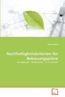 Nachhaltigkeitskriterien für Bebauungspläne 3639366875 Book Cover