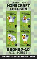 I Turned Into A Minecraft Chicken Books 7-10: Big Bauk Box Set (Stuck In Minecraft) 1923660101 Book Cover