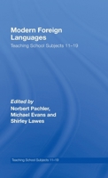 Modern Foreign Languages: Teaching School Subjects 11-19 0415342848 Book Cover