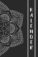 Kalender: Mandala Kalender für ein Jahr – Insgesamt 12 Mandalas zum Ausmalen (Gleitend für die Jahre 2020 und 2021). Mit Jahres-, Monatsübersicht und ... zwei Seiten I A5 I Softcover (German Edition) 1710933623 Book Cover