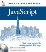 JavaScript: Your visual blueprint for building dynamic Web pages 0764547305 Book Cover