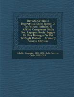 Rivista Critica E Descrittiva Delle Specie Di Trifolium Italiane, E Affini Compresse Nella Sez. Lagopus Koch. Saggio Di Una Monografia Dei Trifogli Italiani (Italian Edition) 1021577111 Book Cover