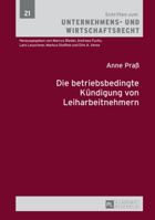 Die Betriebsbedingte Kuendigung Von Leiharbeitnehmern 3631669763 Book Cover
