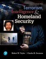 Terrorism, Intelligence and Homeland Security (What's New in Criminal Justice) 0134818148 Book Cover