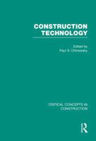 Construction Technology ( Critical concepts in Construction) Volume 2 0415818273 Book Cover