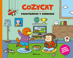 Cozy Cat 9. Pasatiempos Y Sonrisas / Cozy Cat 9. Hobbies and Smiles (Feel-Good Coloring Books) (Spanish Edition) 6073934866 Book Cover