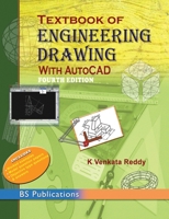 Textbook of Engineering Drawing: with AutoCAD 9352300440 Book Cover