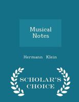 Musical Notes 117738017X Book Cover
