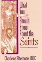 What You Should Know About the Saints 0764800477 Book Cover