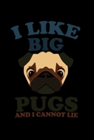 I Like Big Pugs And I Cannot Lie: Hangman Puzzles Mini Game Clever Kids 110 Lined Pages 6 X 9 In 15.24 X 22.86 Cm Single Player Funny Great Gift 1702254062 Book Cover
