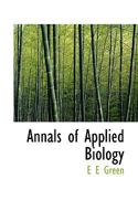 Annals of Applied Biology 0530116073 Book Cover