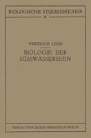 Einfuhrung in Die Biologie Der Susswasserseen 3642494501 Book Cover