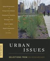 Urban Issues: Selections from CQ Researcher 1608717070 Book Cover