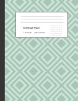 5x5 graph paper: Graph Paper Composition Notebook 100  Numbered pages/ 9.69 in. x 7.44 in.  Quad Ruled 5x5 Composition Notebook 1692313738 Book Cover