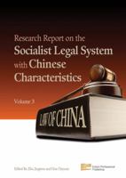 Research Report on the Socialist Legal System with Chinese Characteristics 9814339598 Book Cover