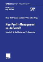 Non-Profit-Management Im Aufwind? 3824475650 Book Cover