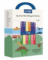 My First Mini Bilingual Library: A Spanish-English Vocabulary Board Book Set of Colors, Numbers, Animals, Abcs, and More 1958803847 Book Cover
