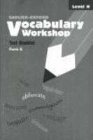 Vocabulary Workshop Test Booklet Form A Level H 082157633X Book Cover