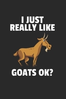 Ziege Notizbuch: Ziege Notizbuch f�r Liebhaber / Notizheft / Notizblock A5 (6x9in) Dotted Notebook / Punkteraster / 120 gepunktete Seiten 1673744613 Book Cover