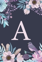 A: Monogrammed Undated Daily Planner For 100 Days - Includes To Do Lists, Appointments & Times Section, Gratitude And Health Section, Meal And Water Tracker 1655013556 Book Cover