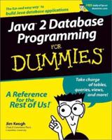Java 2 Database Programming For Dummies 0764508814 Book Cover