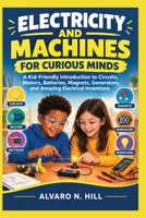 ELECTRICITY AND MACHINES FOR CURIOUS MINDS: A Kid-Friendly Introduction to Circuits, Motors, Batteries, Magnets, Generators, and Amazing Electrical Inventions B0HJQM9L54 Book Cover
