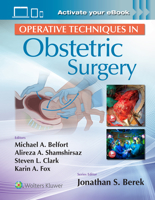Operative Techniques in Obstetric Surgery 197513673X Book Cover