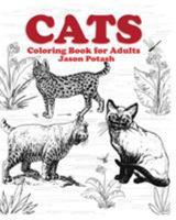 Cats Coloring Book for Adults 1367592194 Book Cover