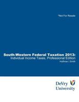 South-Western Federal Taxation: Individual Income Taxes, 2015 Edition 1133188702 Book Cover