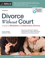 Divorce Without Court: A Guide to Mediation & Collaborative Divorce 141331032X Book Cover