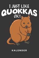 Kalender: Kalender | Notizkalender | Schreibkalender | Jahreskalender | Tageskalender | DIN A5 |Quokka | Kurzschwanzkänguru | Känguru | Beuteltier | ... Like Quokkas Ok? | Spruch (German Edition) 1675555826 Book Cover
